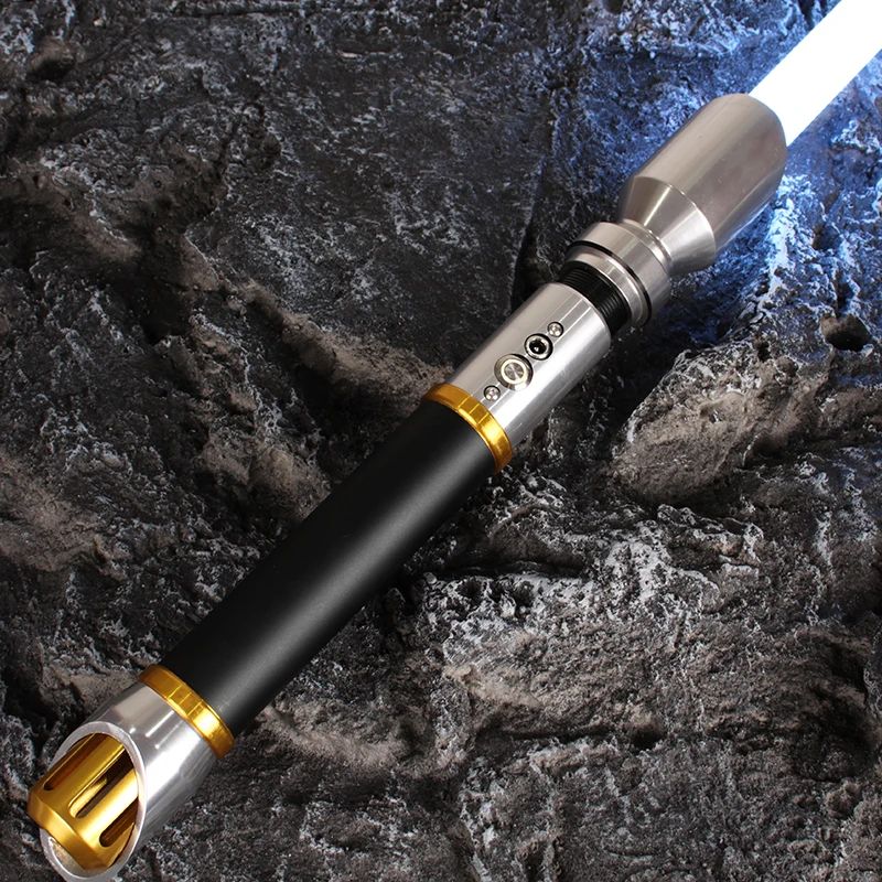 THY SABER Jedi Sith RGB lightsaber with color change and smooth swing lock  metal lightsaber