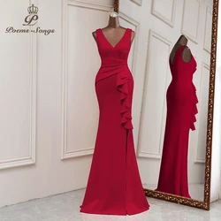 Sexy prom dresses  Mermaid Evening dresses vestidos de promocion Bridesmaid dresses wedding ceremony dresses