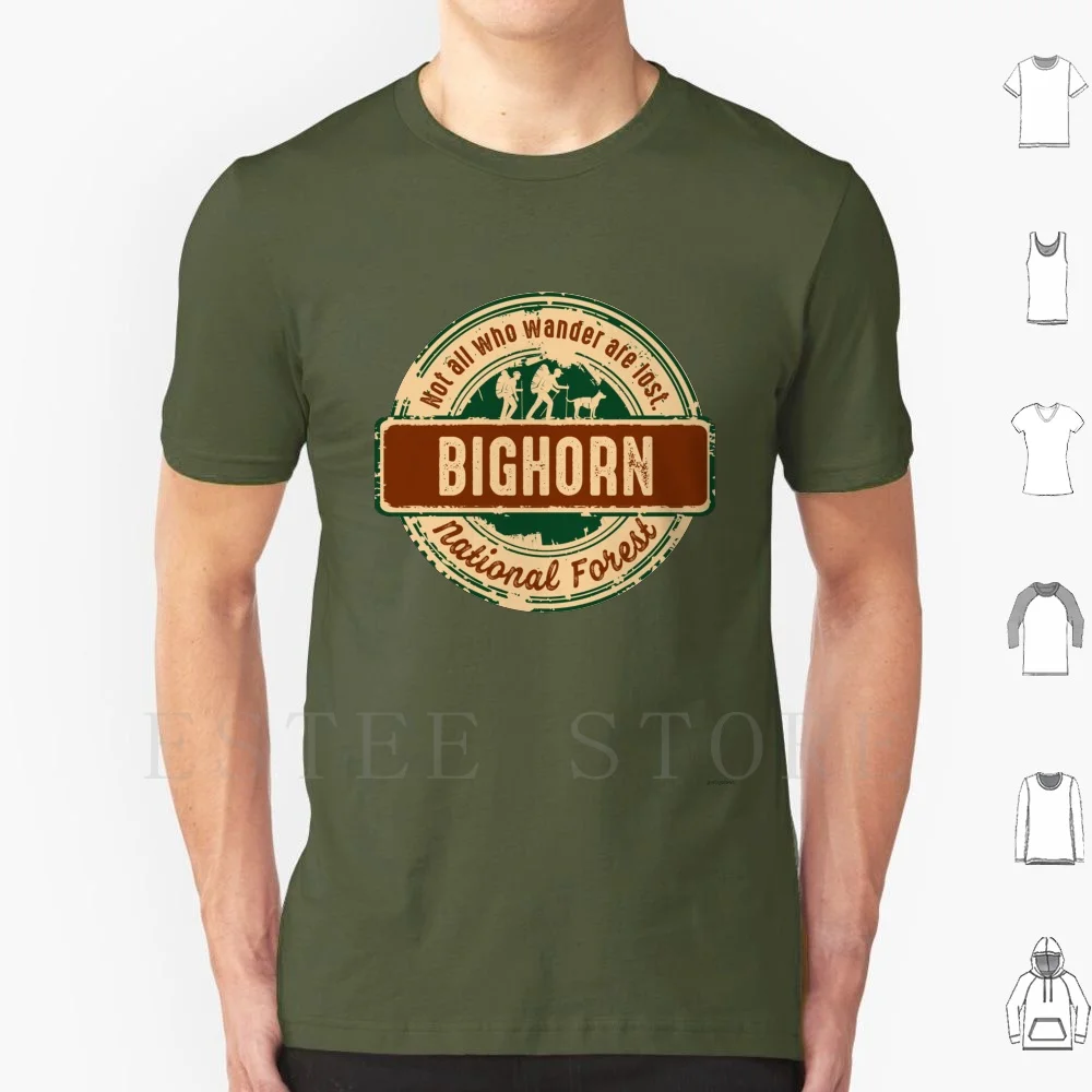 

Футболка Bighorn National Forest, мужская хлопковая футболка 6xl Bighorn National Forest National Forest In Wyoming Cloud Wilderness Cloud Skyway