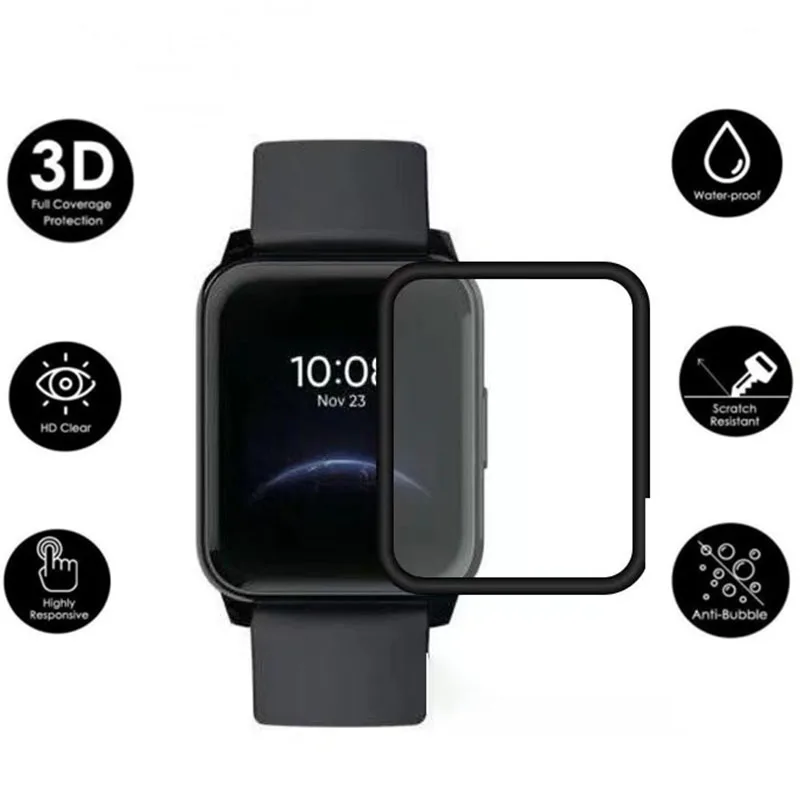 Мягкая защитная 3d-пленка для Xiaomi Realme Watch 2