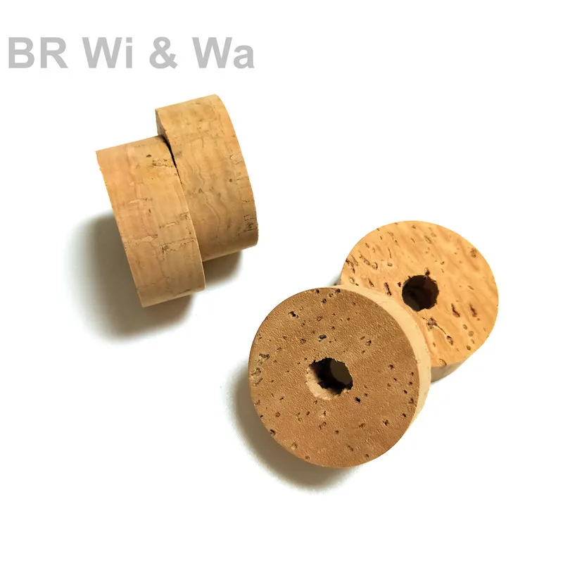 BR Wi & Wa AAA pierścień korka (10 sztuk) 1 1/4 "x 1/2" x1/4 ''wysokiej jakości korka wędka naprawy pręt budynku