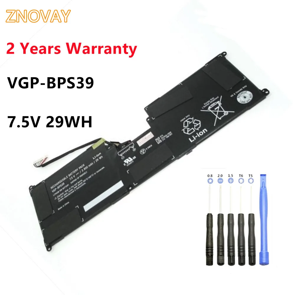 

VGP-BPS39 Battery For Sony VAIO SVT11213CXB SVT11215CGB/W SVT1121B4E SVT11224E SVT1122C5E SVT112A2WL Tap 11 Tablet 7.5V 29WH