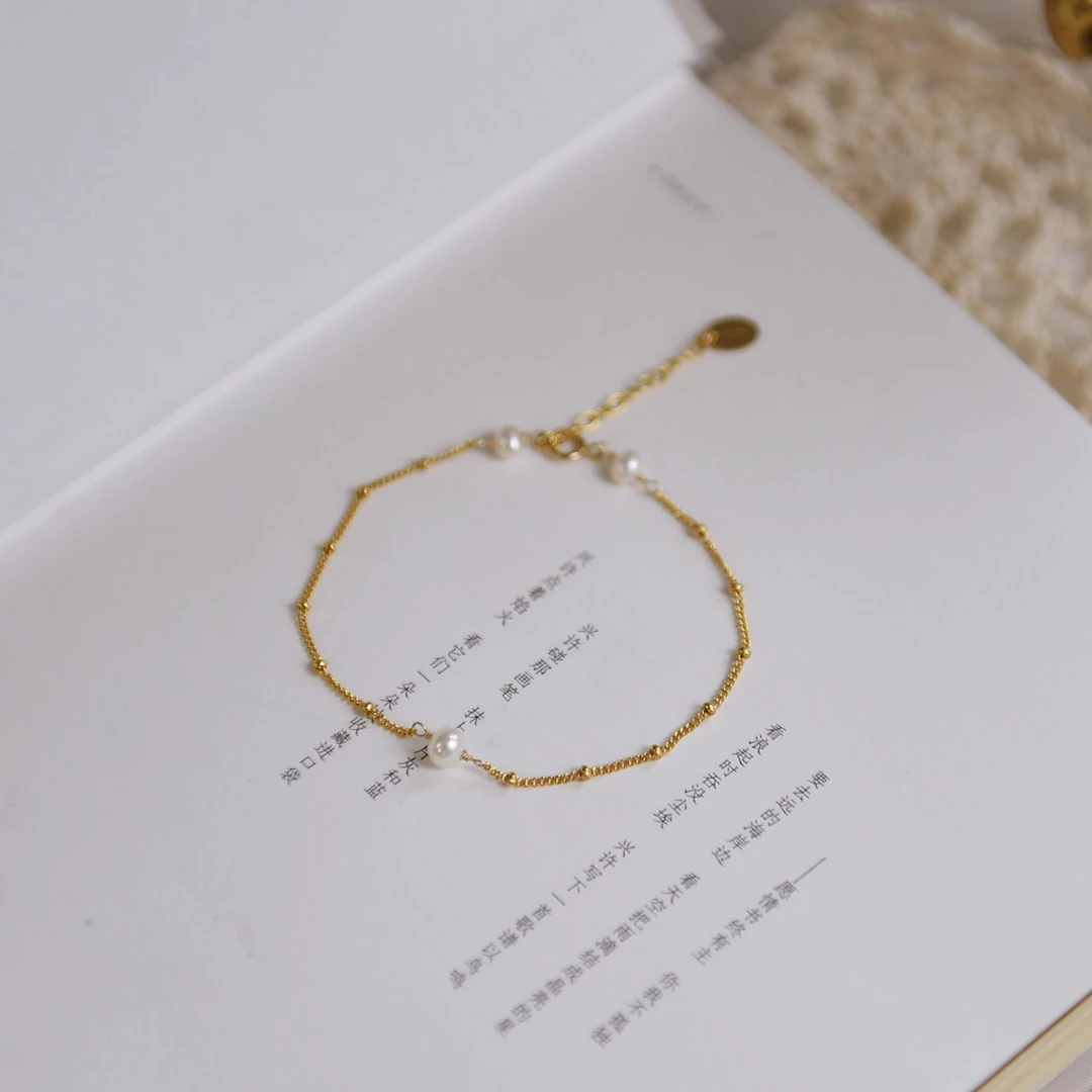 

Lii Ji Women Bracelet Real Pearl Bracelet 14k Goldfilled No Fade 17+4cm Freshwater Pearl Jewelry Women Gift