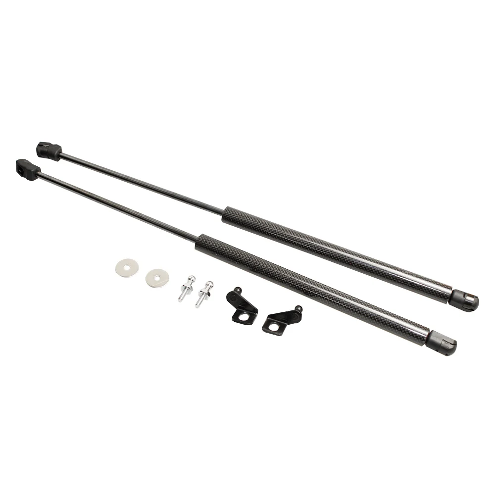 For SUBARU Forester SK 2019-2021 Front Hood Bonnet Carbon Fiber Gas Lift Supports Struts Prop Rod Shocks Damper