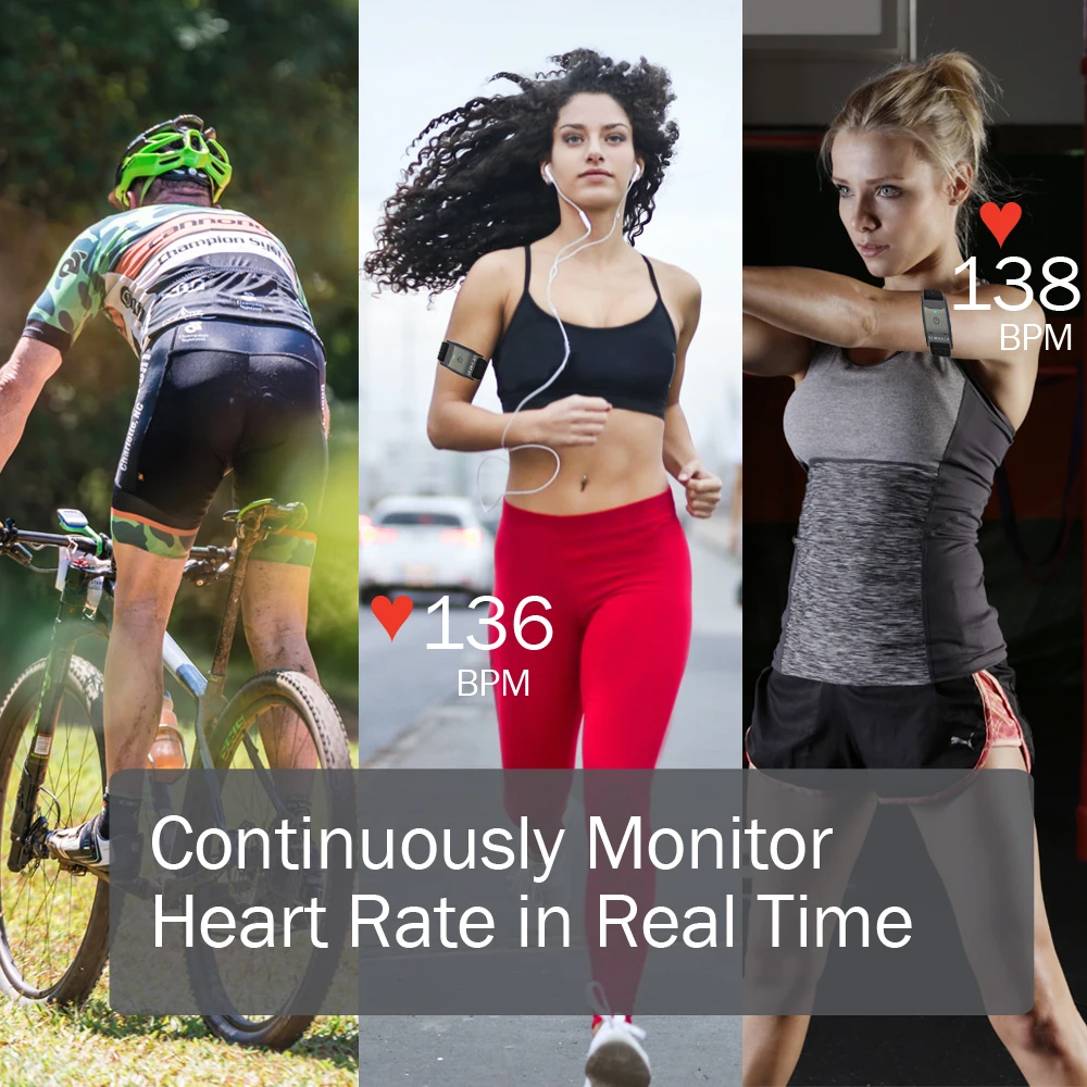 Heart Rate Monitor Wrist Band Arm Belt Bluetooth 4.0 ANT Cycling Accessories Cadence Sensor for Wahoo GPS Bike Computer