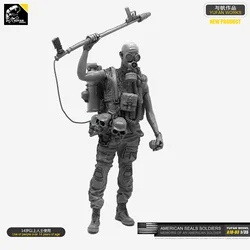 1/35 Resin Kits Soldier Model (Dooms of the Apocalypse) self-assembled A18-03