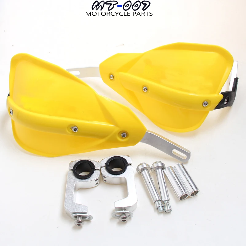 Yellow Handlebar handguards Hand Guards CRF YZF KXF EXC SF IRBIS 7/8