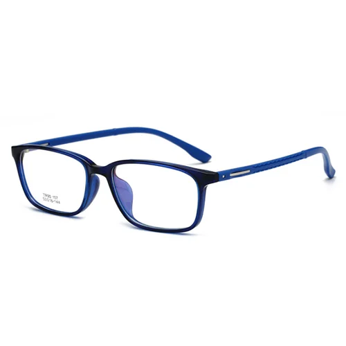 Imagen 2 del producto Gafas ultraligeras TR90 para miopía para mujer y hombre, gafas cuadradas de plástico a la moda, antiazul, miopía con-0,5-1,0-1,5 to-6,0