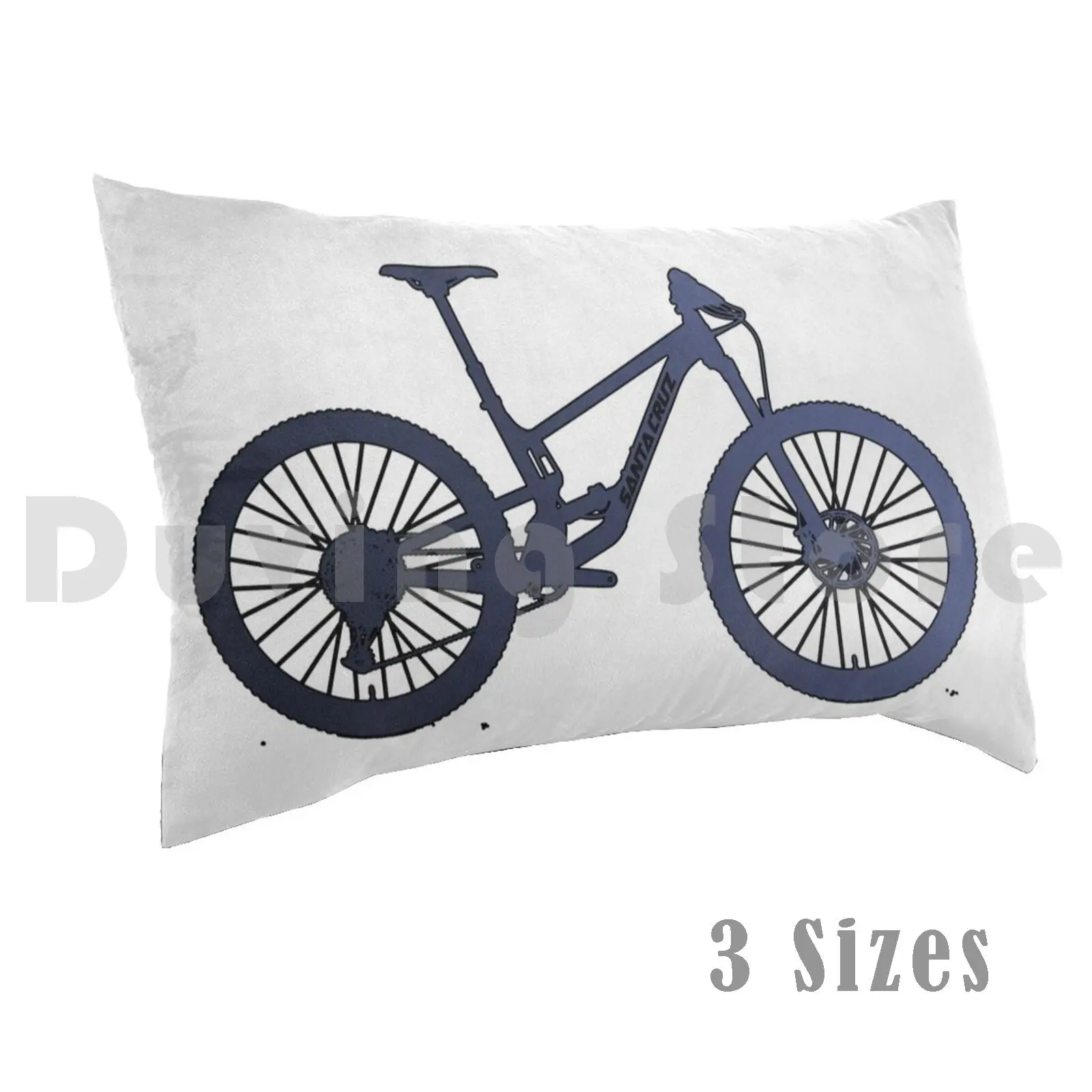 Hightower Mountain Bike ( Blue )Pillow case Mountain Bike Mtb Bike Bicycle Dream Vector Downhill