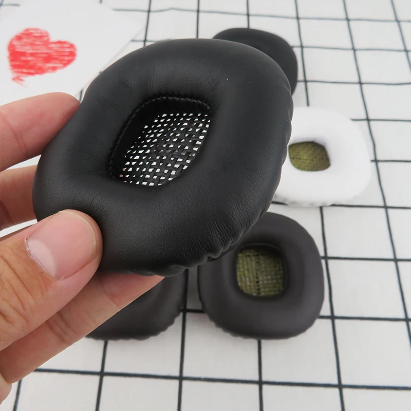 بطانة للأذن ل مارشال سماعات الأذن الرئيسية II 2 الكبرى-ii سماعة استبدال سماعة الأذن وسادة بولي Leather الجلود الإسفنج رغوة