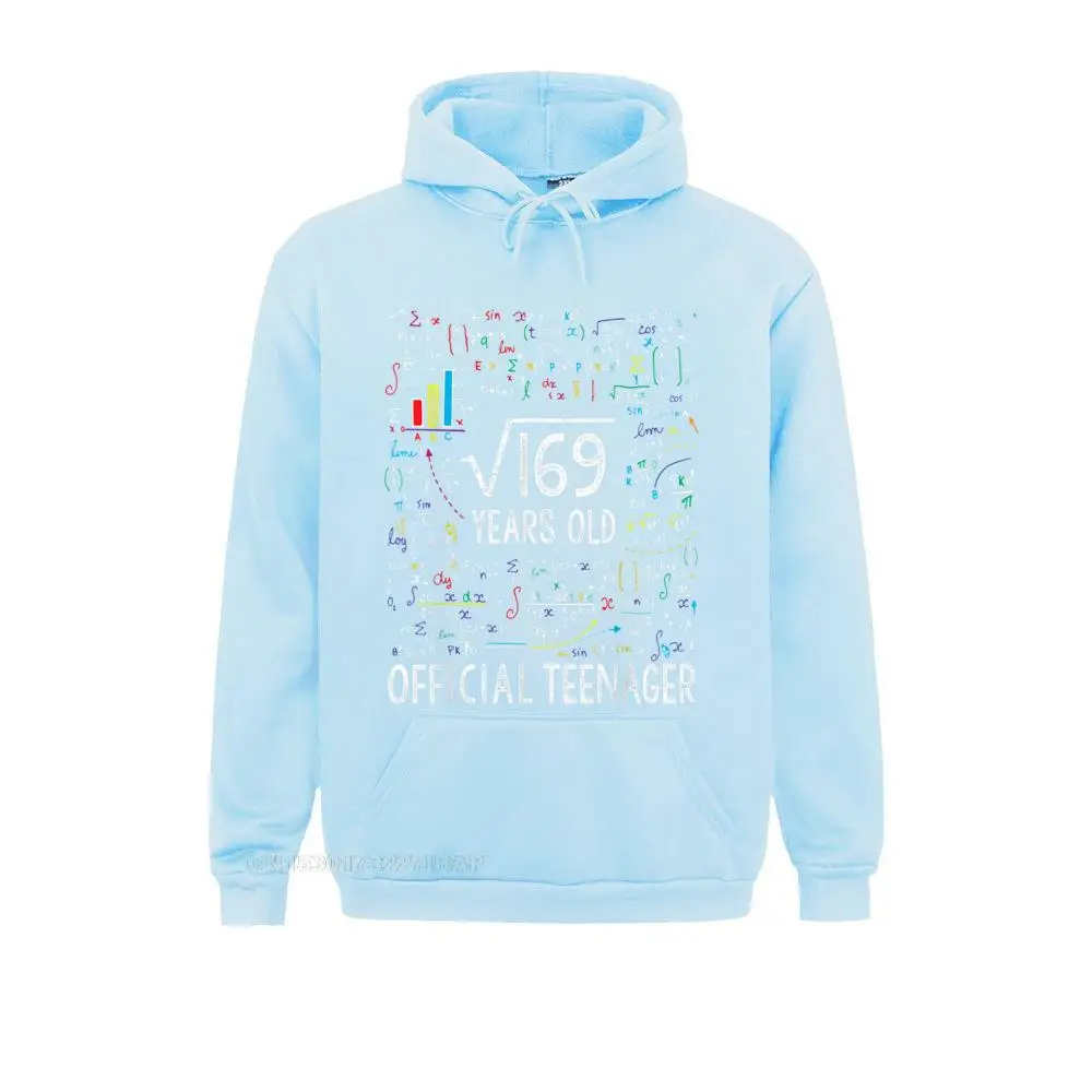 Square Root Of 169 13 Years Old Official Teenager Birthday Sweatshirts Discount Personalized Women Hoodies Family Hoods Camisas