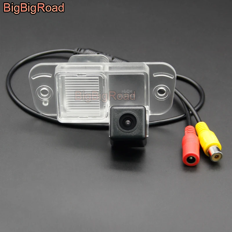 

BigBigRoad For SsangYong Actyon 2006 2007 2008 2009 2010 Vehicle Wireless Rear View Parking CCD Camera HD Color Image Waterproof