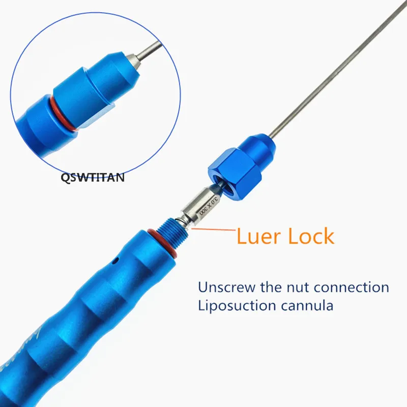 Liposuction Water Injection Handle Needle Converter handpiece  Liposuction surgical instrument