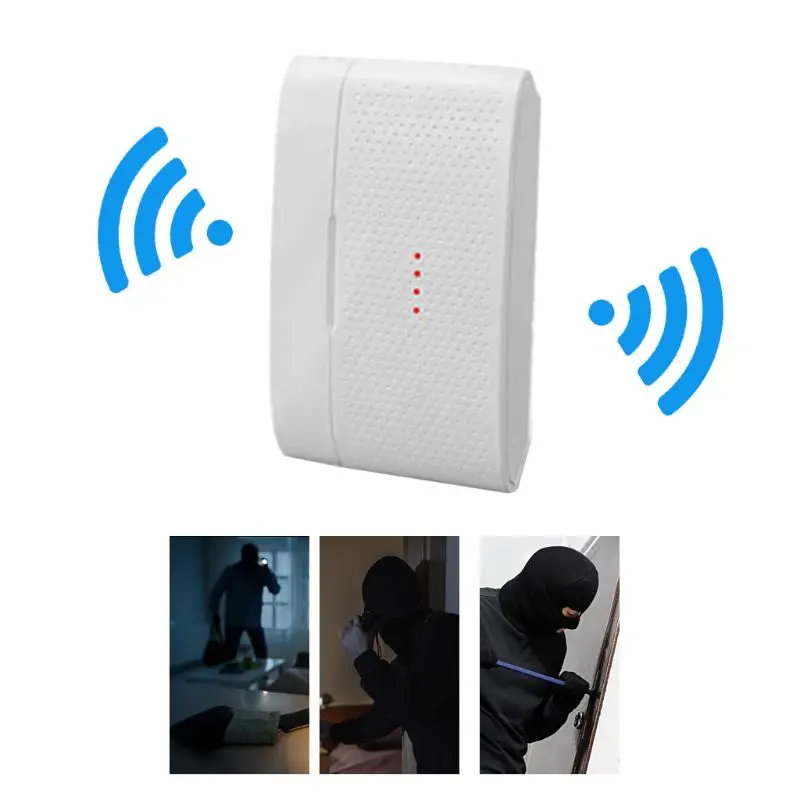 433MHZ Wireless Window Door Sensor WiFi Magnetic Detector Home Alarm System