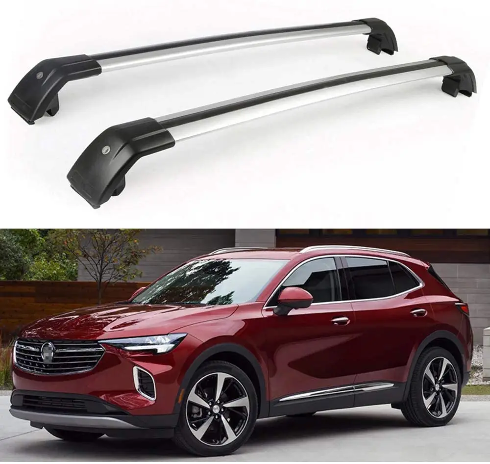 2Pcs Lockable Roof Crossbars Cross Bar Rack fits for New Buick Envision 2020 2021