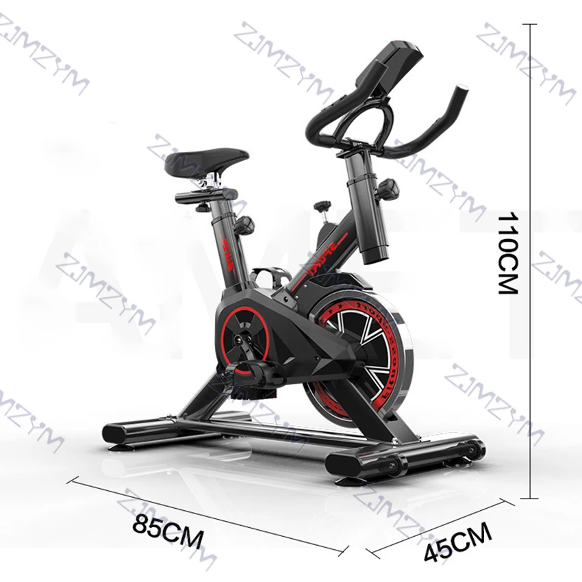 Exercise Bike Home Indoor LED Display Spinning Bicycle Sports Pedal Cycling Bikes Trainer 150kg Load Fitness Gear Gym Equipment