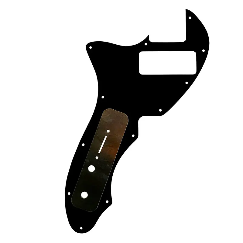 Pleroo Custom Guitar Parts - For Tele 69 Thinline Guitar Pickguard Scratch Plate With P90 Humbucker Multi Color Choice