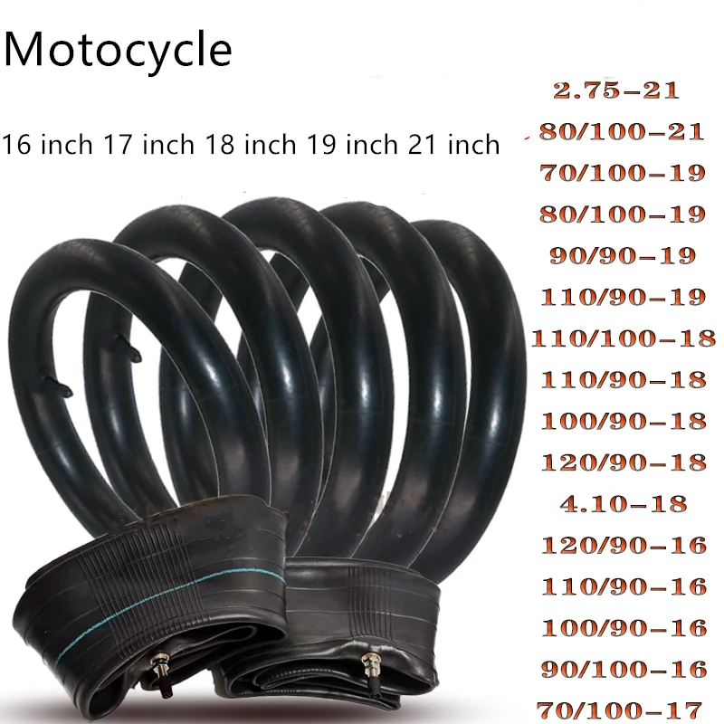 Off-road motorcycle street car sports car 14-15-16-17-18-19-21 inch front and rear inner tire inner tire inner belt