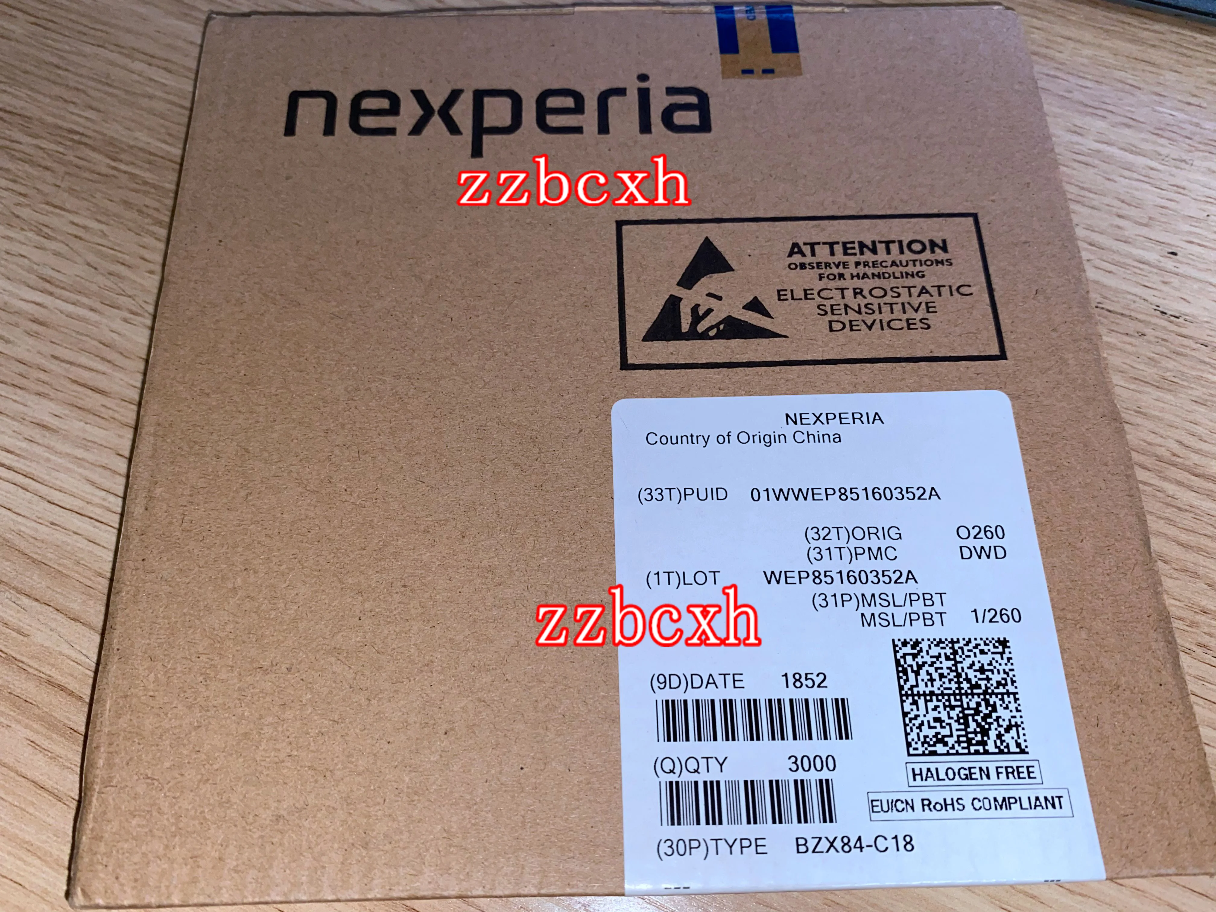 100PCS/LOT New  Original  BZX84-C18  BZX84  SOT23  18V Y6