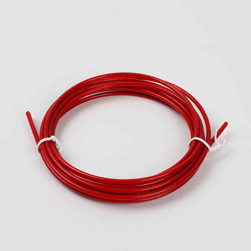 3m Replaceable Rope Durable Steel Wire Cable For Professional Crossfit Sport Speed Jump Rope Skipping Spare Ropes Diameter 2.5mm