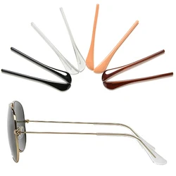 1 Pair Silicone Rubber Eyeglasses End Tips Ear Sock Pieces Ear Tubes Replacement