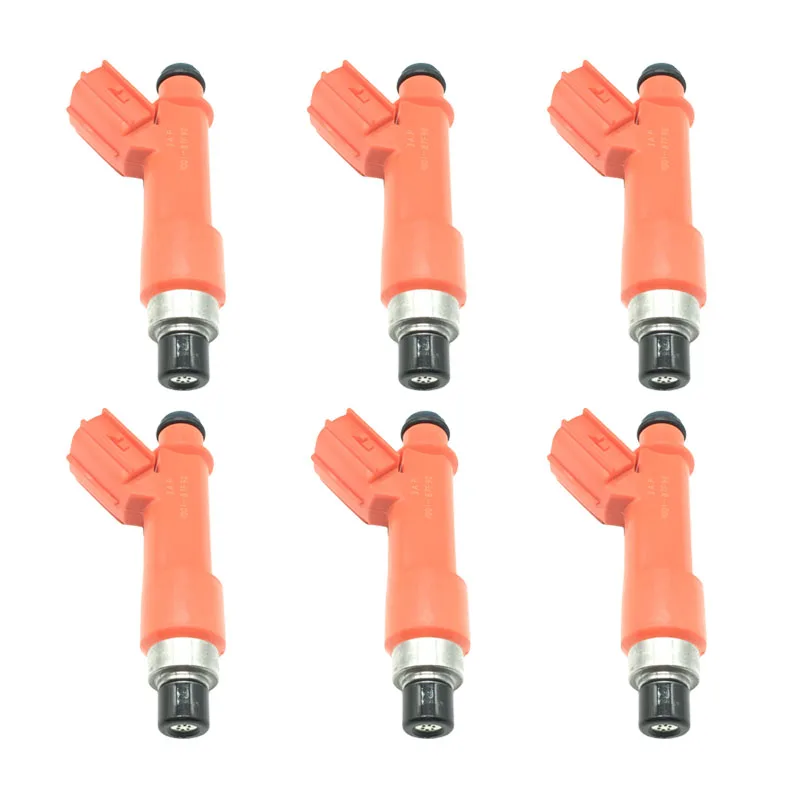 6Pcs 850CC Car Fuel injector for 1ZZFE 2ZZGE for Toyota 1.8L Lotus Exige Celica OEM 1001-87F90 100187F90