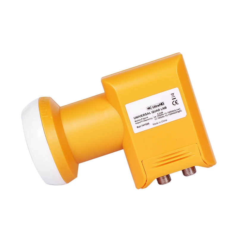 Satellie HDデジタルデジタル受信機,0.3dbクアッドバンド,ノイズ図,ユニバーサル