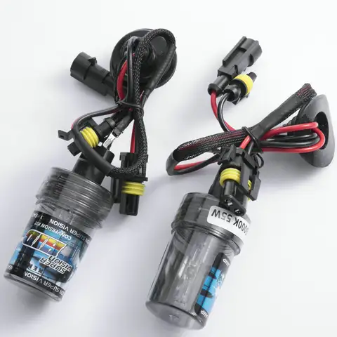2pcs HID Xenon bulb 35w 55w 3000k 4300k 6000k 8000k 10000k 12000k H1 H3 H7 H11 HB3 HB4 H27 D2S 9012 880 881 H4 D2H car headlight