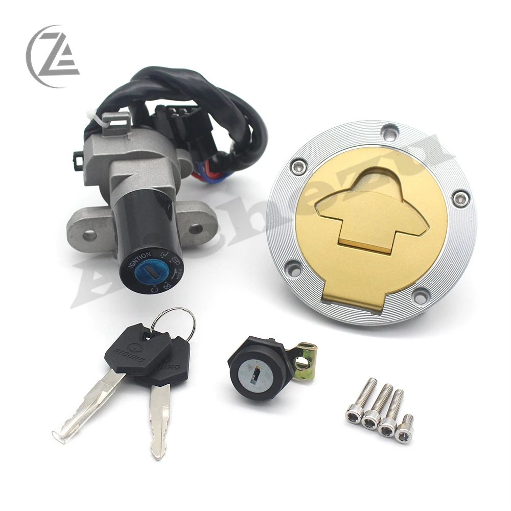 

ACZ Ignition Switch Lock Fuel Tank Cap Cover Locks Key Set For Ducati Monster 900 1999-2004 Monster 750 1996-2002 Cagiva mito125