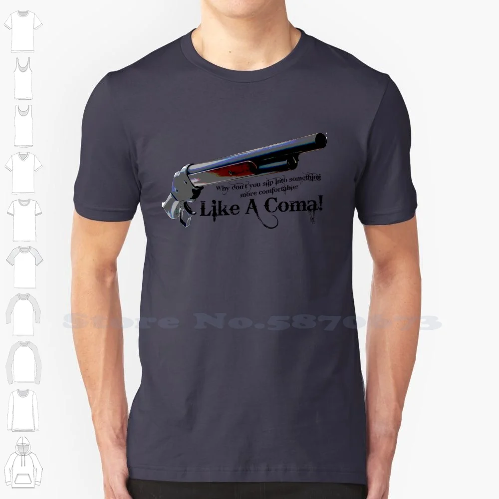 Like A Coma!-Waverly Earp Cool Design Trendy T-Shirt Tee Wynonna Earp Wynonna Earp Waverly Guns Gun