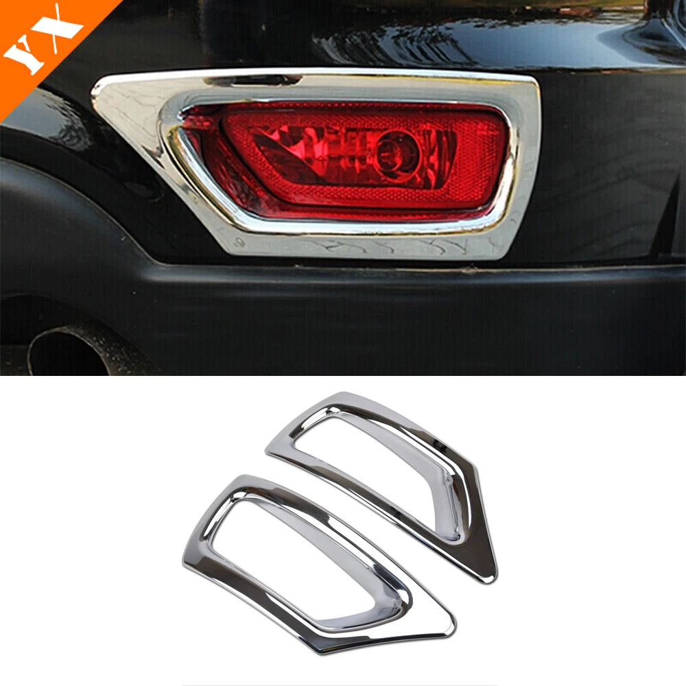 ABS Chrome For Dodge Journey Fiat Freemont 2012 - 2016 Car Moulding Headlight  Tail Front Rear Fog Light Frame Sticker Cover