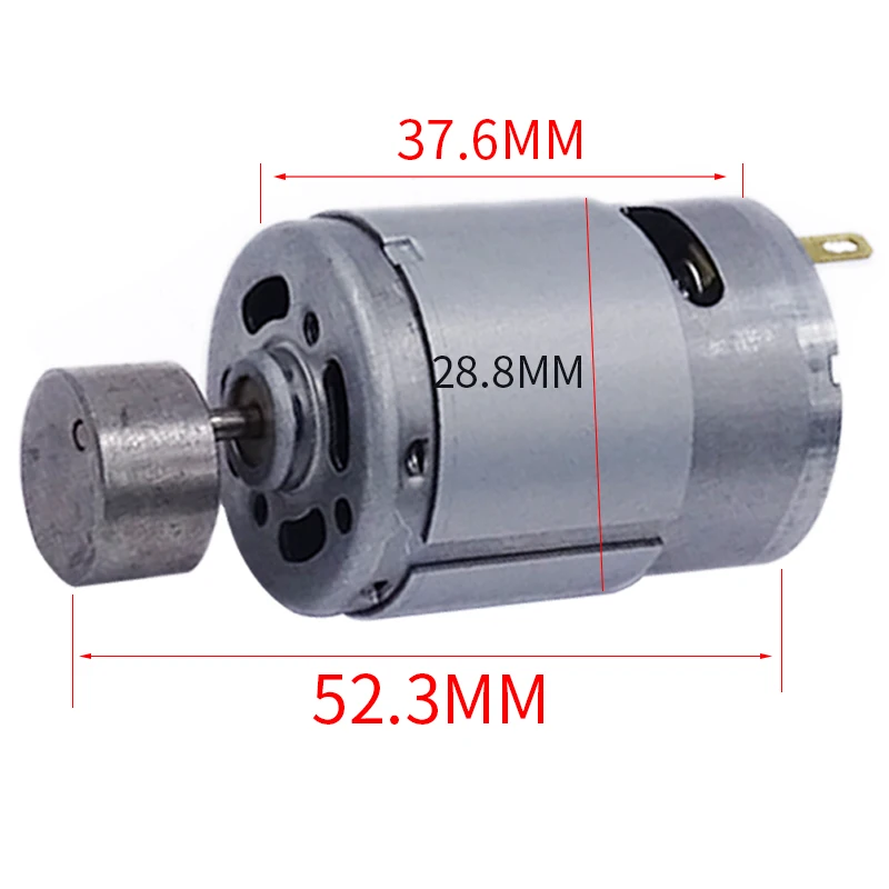 1Pcs RF385 Double Head Vibrating Motor Massage Vibration Motor Massage Chair Miniature DC Vibration Motor 6V/12V/24V