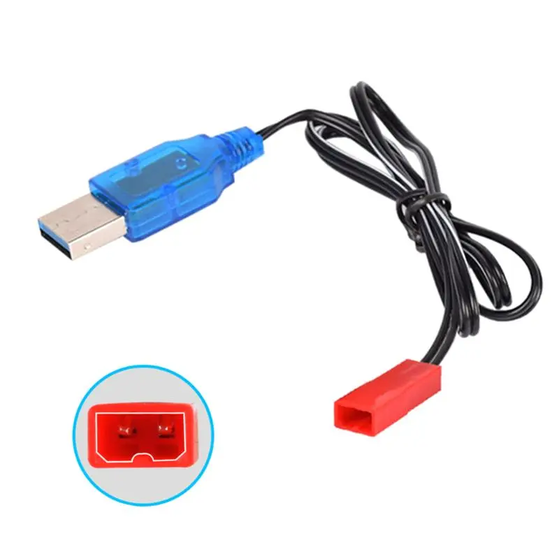 3.7V Battery Charging Units USB Battery Charger For JST-2P reverse Female Plug
