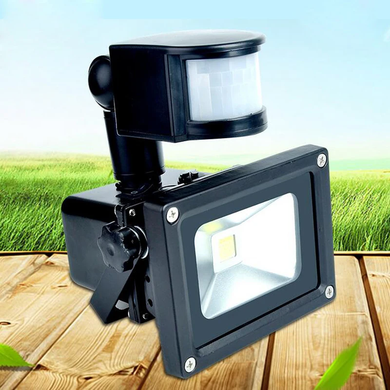 LED Solar Flood Lamp Garden Light PIR Motion Sensor Waterproof IP65 10W 20W 30W 50W Wall Lamps Outdoor Emergency Led Floodlight