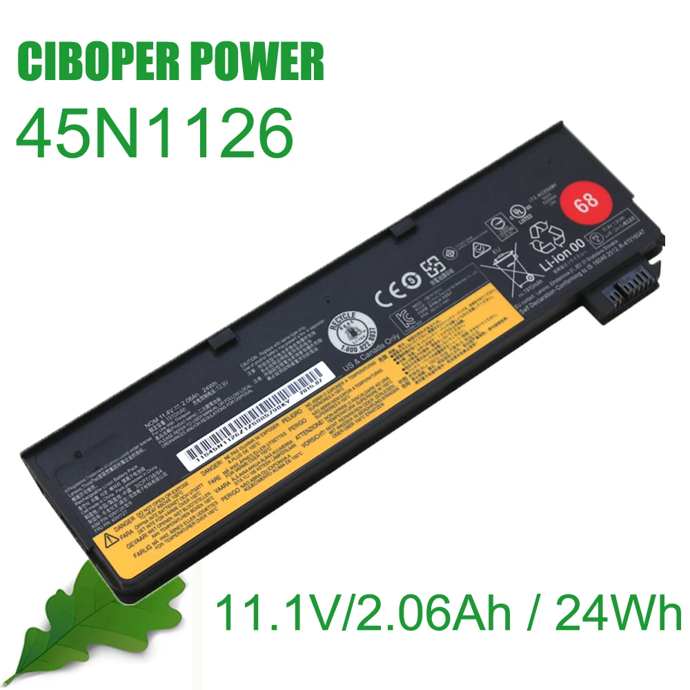 

CP Original Battery 45N1126 45N1127 For ThinkPad T440 T440s T450 T450s X240 X250 X260 L450 Series45N1125 45N1126 45N1127 45N1134