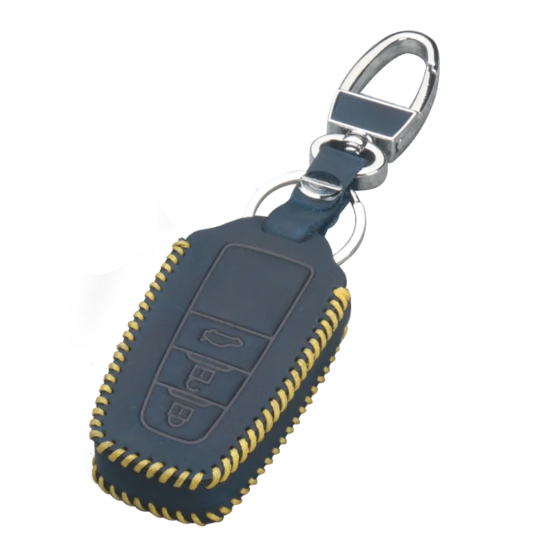 

Keyring Car Key Case Key Chain cow leather For Toyota highlander PRADO Rand cooluze Camry Accessories for the car