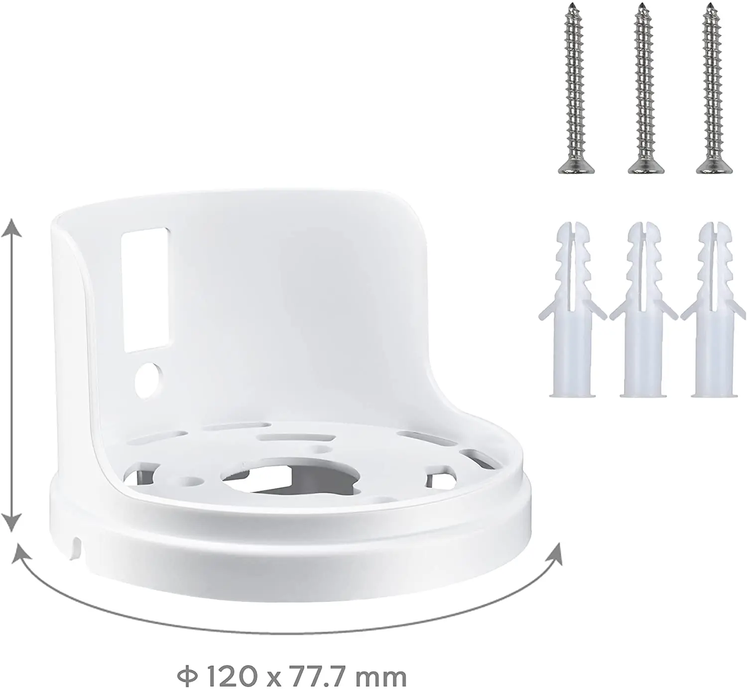 STANSTAR Wall Mount for TP-Link Deco X20, Deco X60 Whole Home Mesh WiFi System, Sturdy Bracket Holder for Deco X20,X60