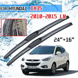 For Hyundai ix35 2010 2011 2012 2013 2014 2015 LM Tucson Accessories Front Windscreen Wiper Blade Brushes for Car Cutter U J