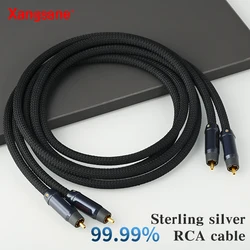 Xangsane XS-1101Ag 4N 99.99% sterling srebrny drut kabel audio hifi kabel RCA karta dźwiękowa złącze wzmacniacza maszyny CD