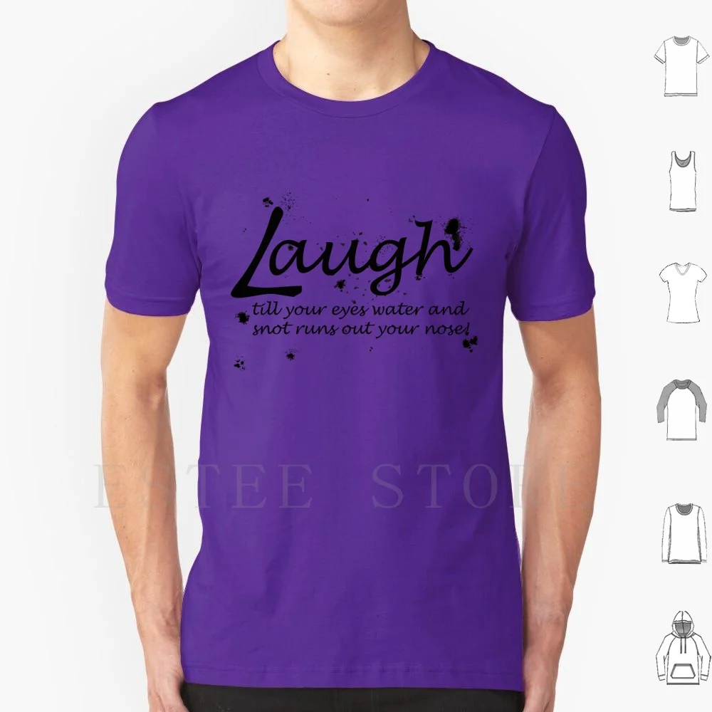 Laugh T Shirt Men Cotton 6xl Chasingsooz Eyes Funny Happy Humour Laugh Nose Snot