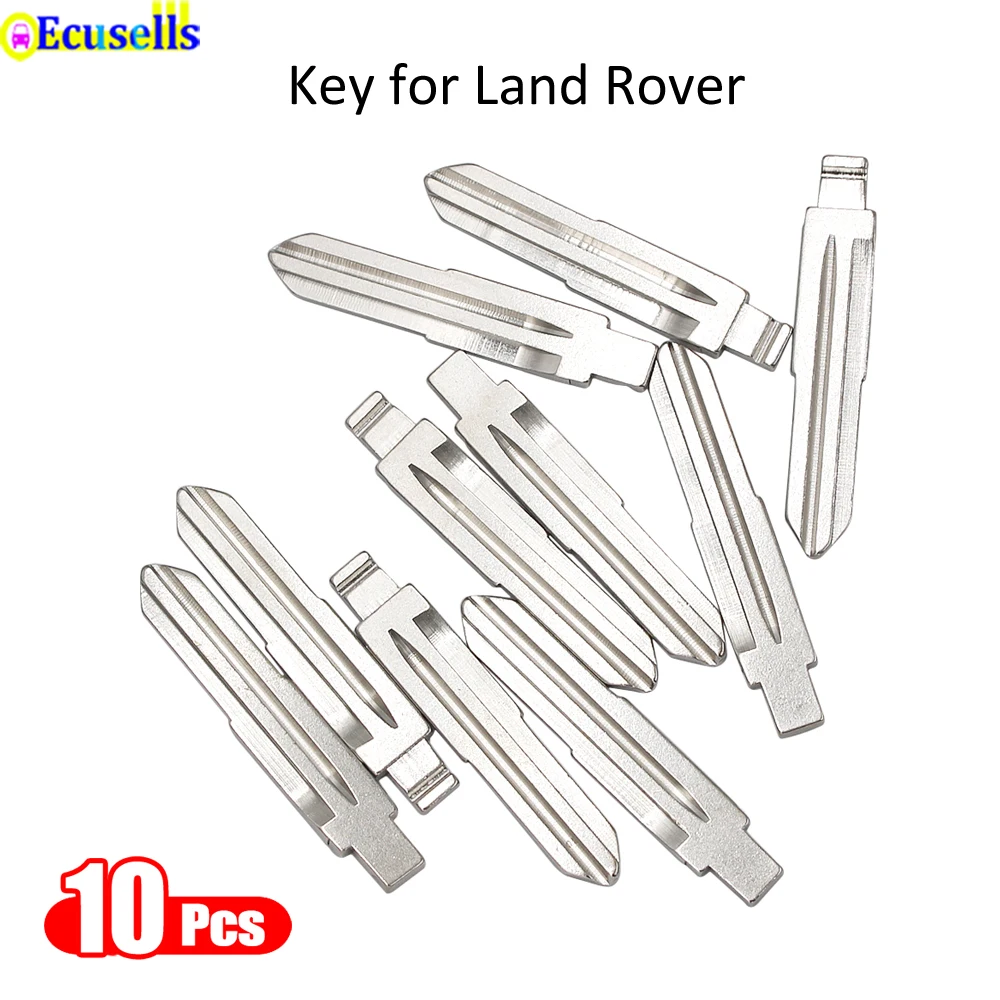 10Pcs/Lot Modified Flip Blank Key Blade RV4 NE38 Uncut for Land Rover Range Rover Discovery Freelander Defender