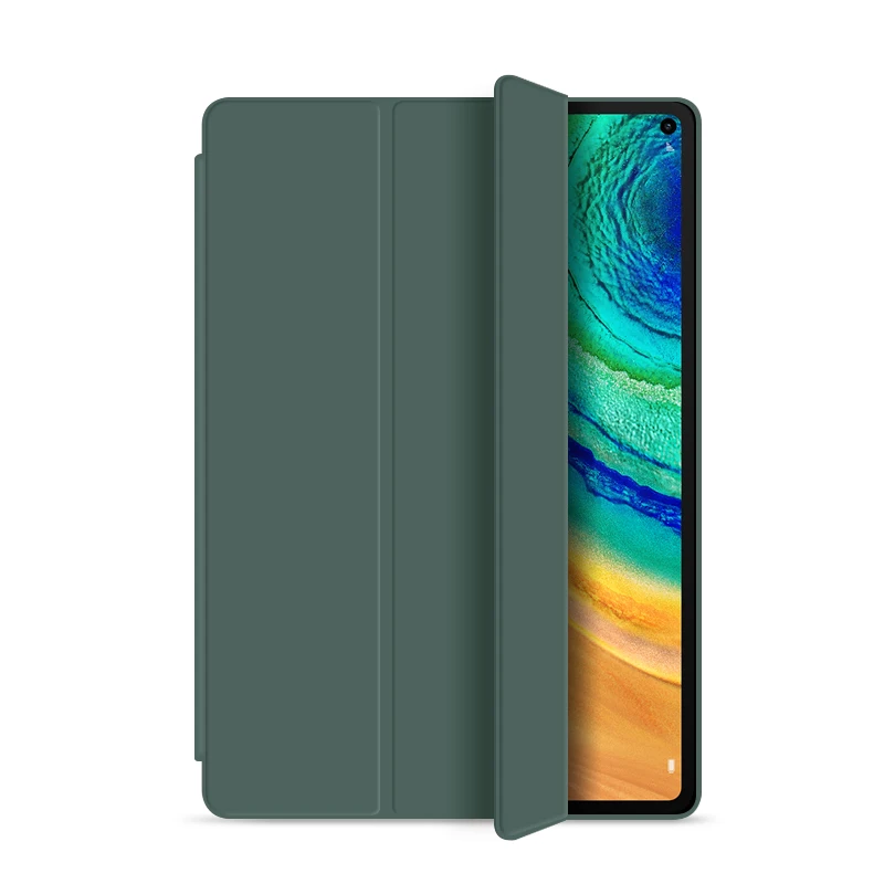 ESSTORE-EU Huawei MediaPad M6 8.4インチ　ケース Huawei MediaPad M6 8.4-inch Smart Leather Case (White)