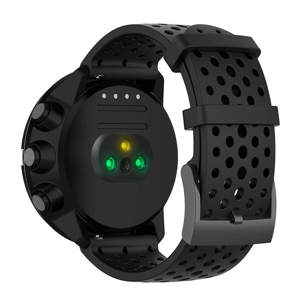 For Suunto 9 & 9 Baro Silicone Sport Watchband Strap Spartan Smartwatch Wrist Smart Watch Replacement Bracelet