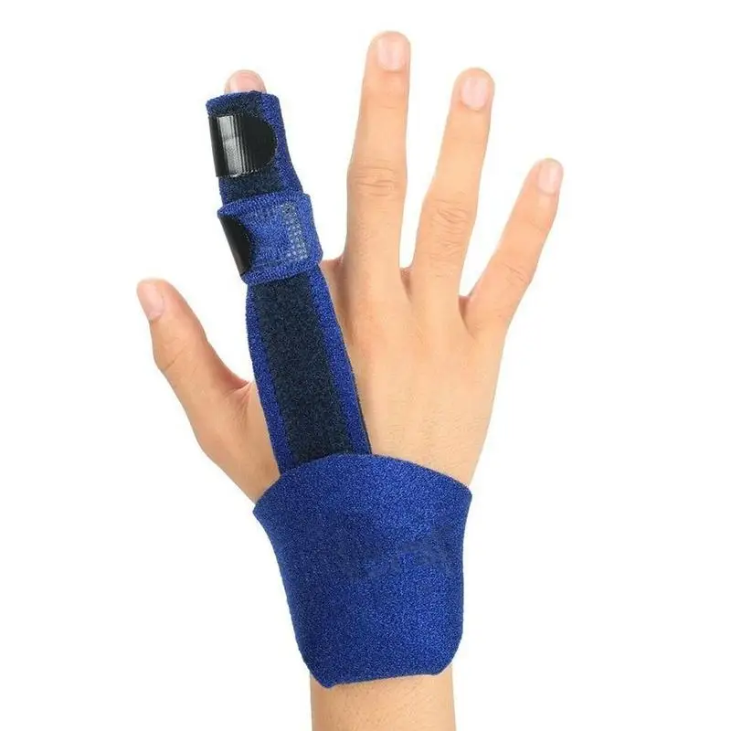 Adjustable Finger Corrector Splint - Trigger Finger Guard for Stiffness, Pain, Popping, Health Care Clicking Relief, 1pc