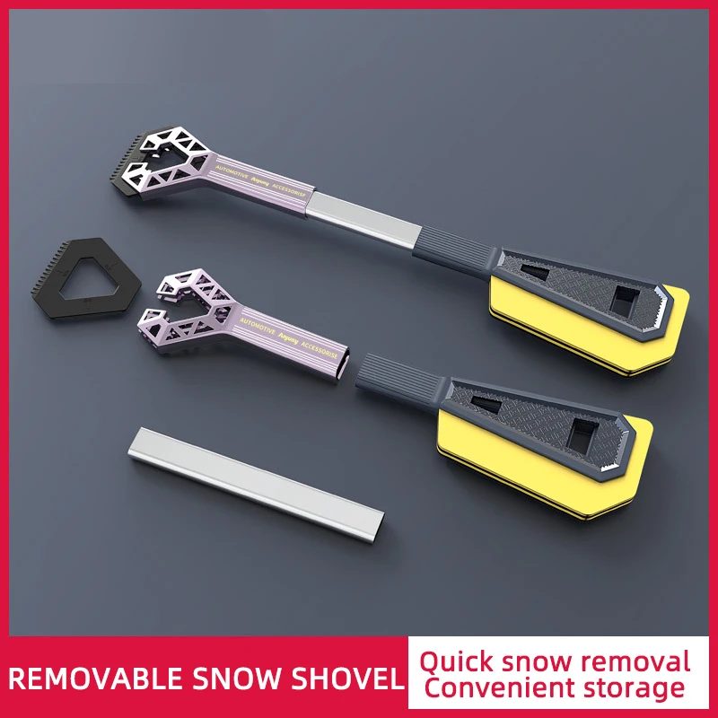 Winter Snow Shovel Ice Scraper Brush For Car Winter Defrosting Snow Ice Removal Auto Window Windscreen Limpieza Tool