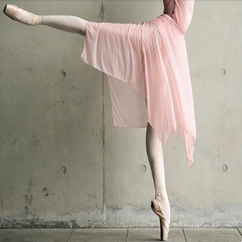 

Women Elegant Ballet Training Dress, Balet Half Skirt Teacher Or Trainer's One Piece Long Skirts Drop Shipping