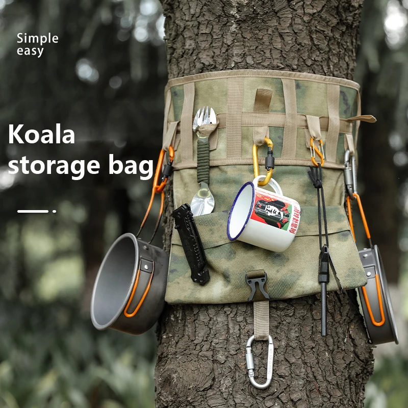 

Koala Outdoor Tactical Camouflage Bag, Portable Tool Storage Bag, Camping, Mountaineering, Hiking, Tableware