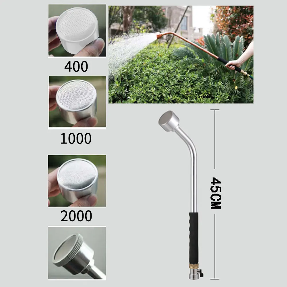 400/1000/2000 Mesh Handheld Kindergarten Düse Sämling Düse Gemüse Rasen Garten Bewässerung Zauberstab Sprinkler Bewässerung Werkzeug May11