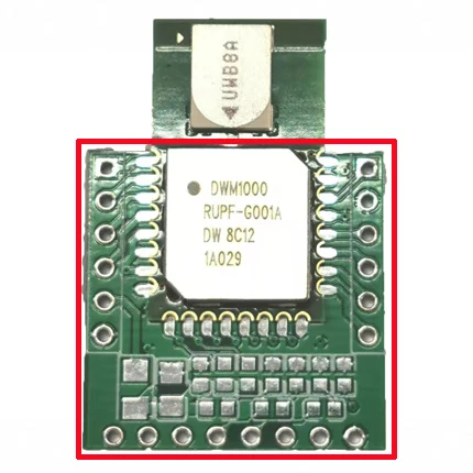 Imagem -03 - Uwb Módulo Módulo de Posicionamento Dwm1000 Dwm1000 Chip Uwb Posicionamento Interior