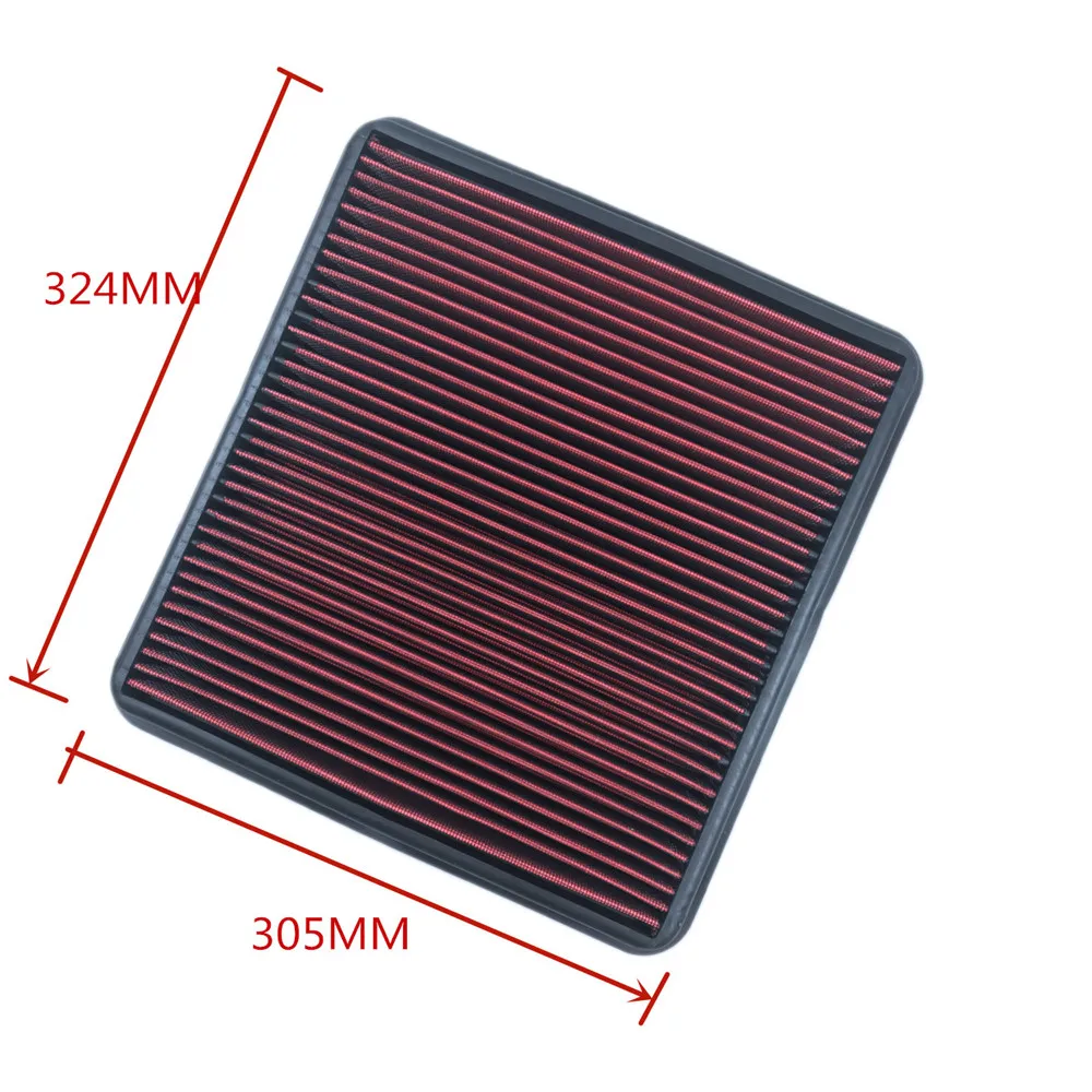 High Flow Air Filter For 08-16 TOYOTA LAND CRUISER 2007-2015 Tundra  LEXUS LX570 5.7L 17801-38030